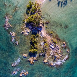 Aerial nature photography - Morro de Sao Pablo